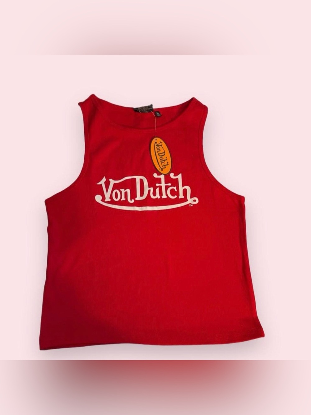 VON DUTCH RED LOGO TANK** NWT